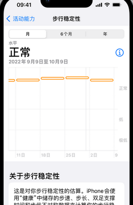 德安iPhone手机维修如何在iPhone开启'步行稳定性通知'