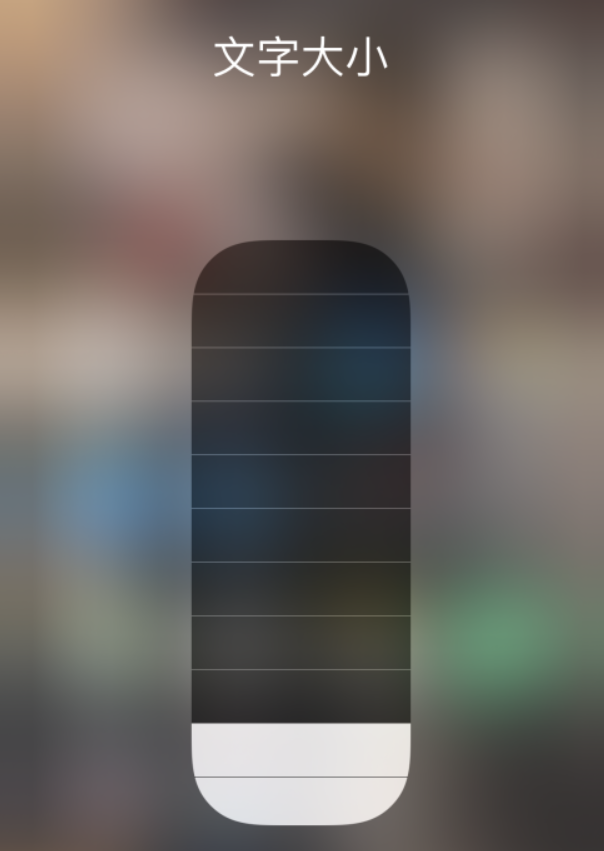 德安苹果手机维修分享小技巧：在 iPhone 控制中心快速调节字体大小 