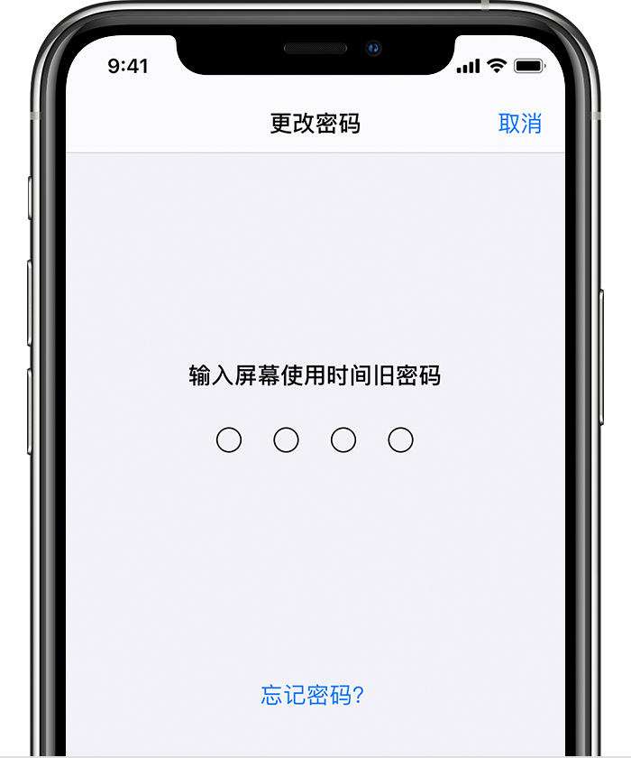 德安苹果手机维修分享iOS 14 忘记屏幕使用时间密码怎么办 